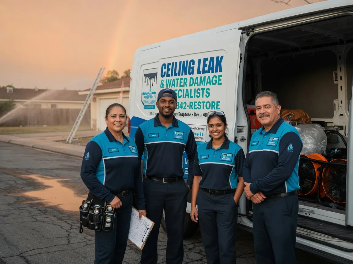 Ceiling Leak Cleanup company in Vestal, NY